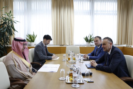 Predsjedavajući Predstavničkog doma PSBiH Darko Babalj primio u nastupnu posjetu ambasadora Kraljevine Saudijske Arabije u BiH